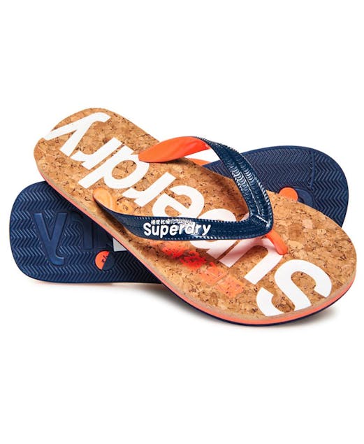 SUPERDRY - Superdry GLITTER CORK FLIP FLOP Shoes GF3101ET