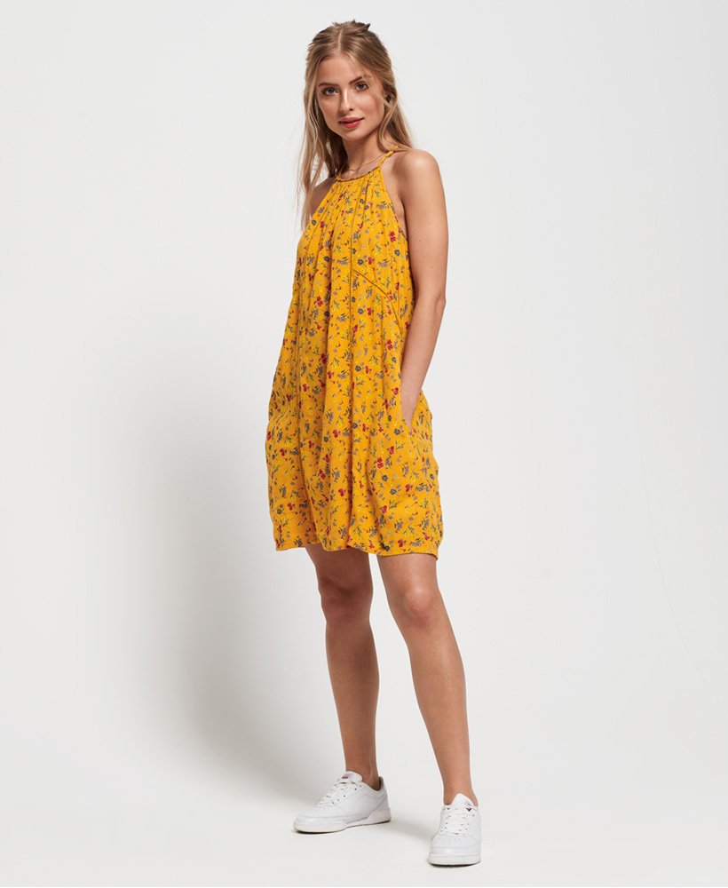 Superdry RILEY LACE HALTER Dress G80126OT