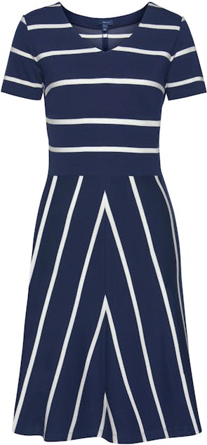 GANT - Striped Flared Dress
