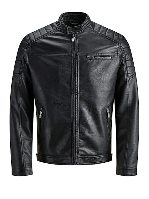 JACK & JONES - Faux leather Rocky jacket