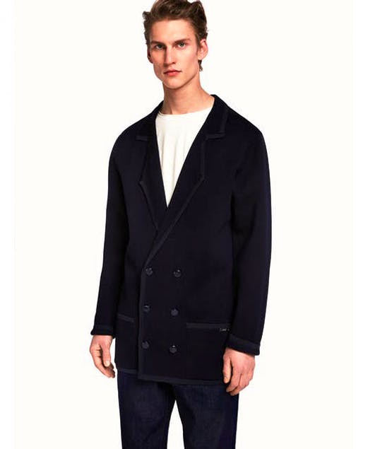 SCOTCH & SODA - Knitted Double-Breasted Blazer
