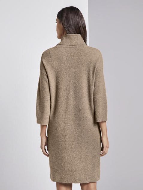 TOM TAILOR - Knitted Dress In Boucle Look