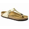 BIRKENSTOCK - Classic Gizeh Gold Shoes