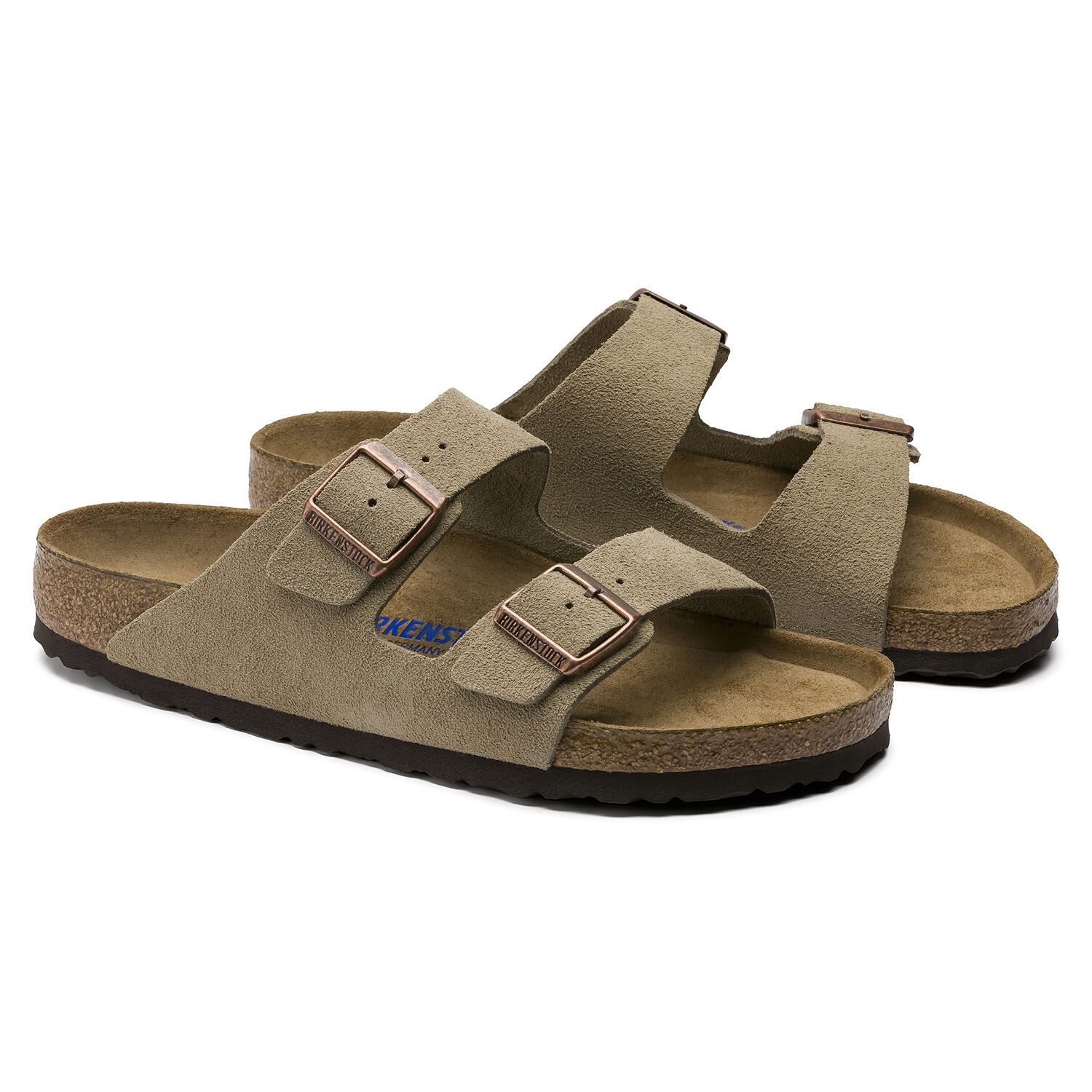 BIRKENSTOCK - Classic Arizona Taupe Essential Shoes Unisex