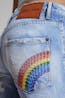 DSQUARED2 - Rainbow Light Cool Girl Cropped Jeans