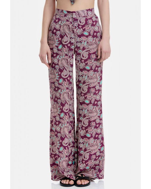 FUNKY BUDDHA - Palazzo Pants In Allover Print