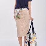 Gant Midi Skirt