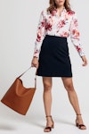 Peonies Cotton Voile Shirt