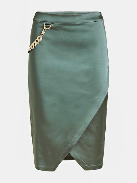 GUESS MARCIANO - Fuego Satin Skirt