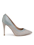 Omara Glitter-Look Court Shoe