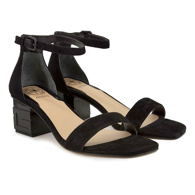 GUESS - Sandals Suede Shoes Black