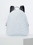 Zana Quilted-Look Logo Backpack