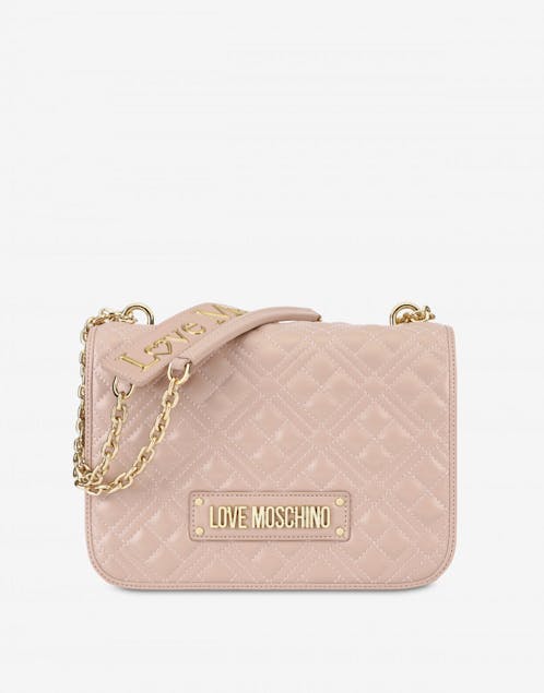 LOVE MOSCHINO - Quilted Shoulder Bag With Logo