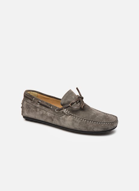 LUMBERJACK - Drive Mocassin Lace Up Suede Shoes