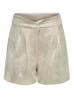 ONLY - Onqirma Faux Suede Shorts Beige