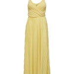 Onlelema Maxi Wrap Dress Yellow