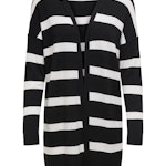 Striped Knitted Cardigan