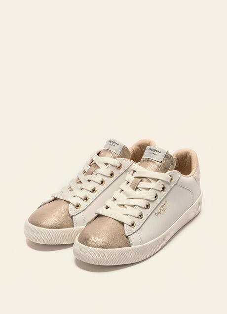 PEPE JEANS - Kioto One Leather Sneakers