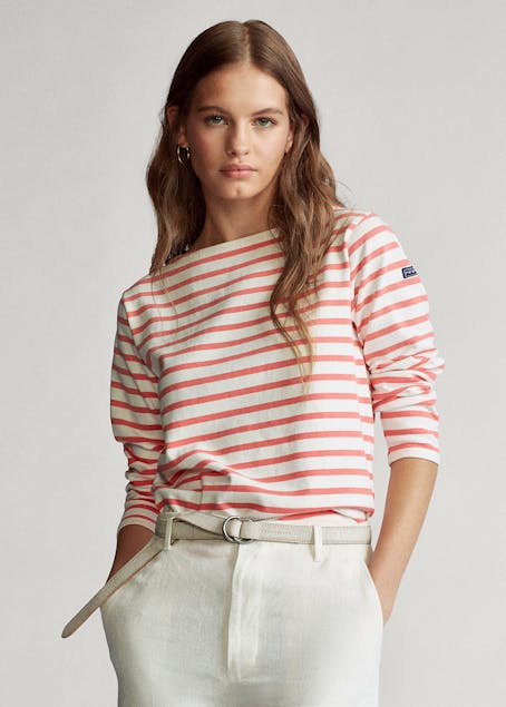 POLO RALPH LAUREN - Striped Boatneck Shirt