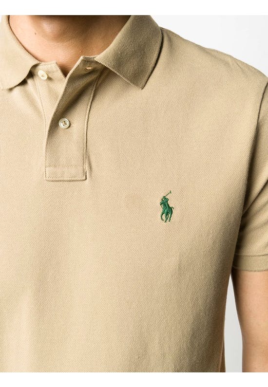 Logo-Emboidered Polo Shirt