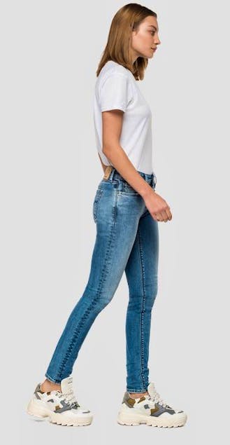 REPLAY - Skinny High Waist Fit New Luz Jeans