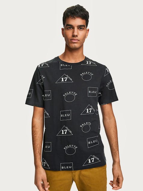 SCOTCH & SODA - All-Over Printed T-Shirt