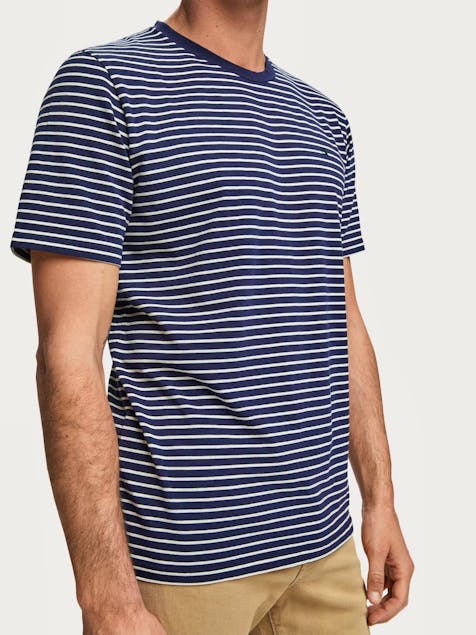 SCOTCH & SODA - Classic Striped T-Shirt