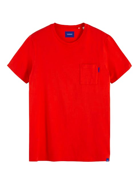 SCOTCH & SODA - Basic Chest Pocket T-Shirt