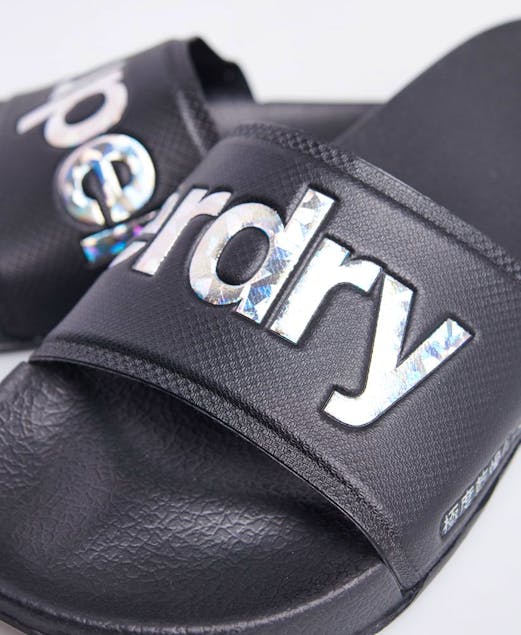 SUPERDRY - Holographic Infill Pool Sliders