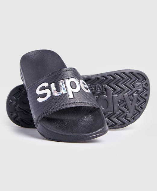 SUPERDRY - Holographic Infill Pool Sliders