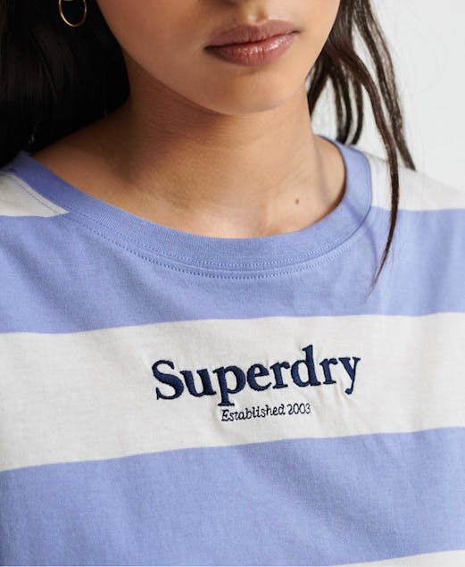 SUPERDRY - Happer Stripe Boxy Tee