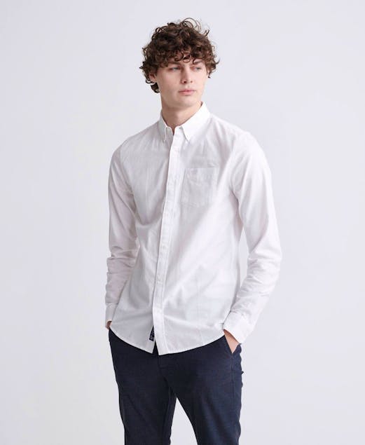 SUPERDRY - Classic University Oxford Long Sleeve Shirt