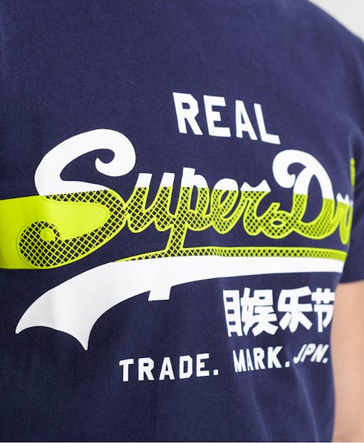 SUPERDRY - Vintage Logo Cross Hatch T-Shirt