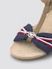 TOM TAILOR - Sandals With Stripe Details Blue