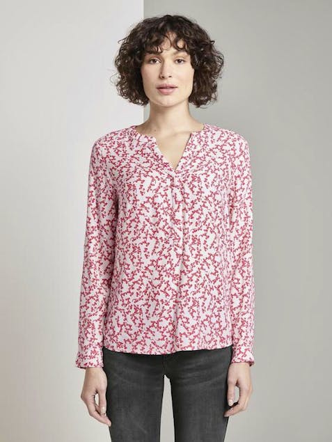 TOM TAILOR - Blouse With Flower Pattern