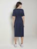TOM TAILOR - Midi Dress With A Button Tab