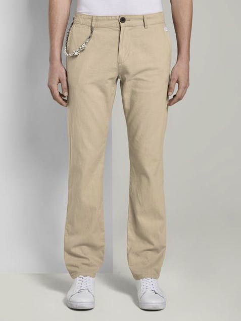 TOM TAILOR - Cotton Linen Pa 34 Pants
