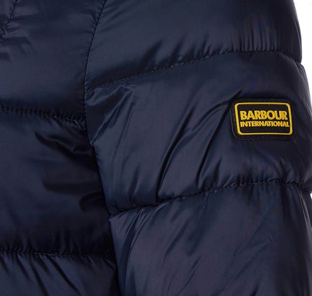 BARBOUR - Match Faux Fur Trim Quilted Jacket