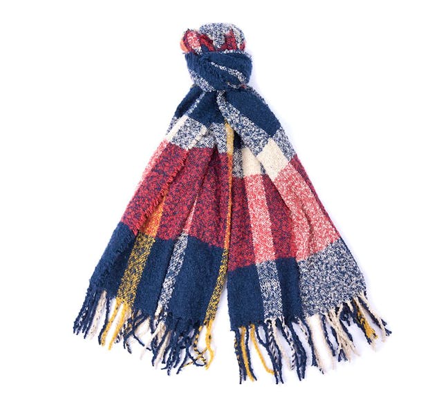 BARBOUR - Ridley Boucle Check Scarf