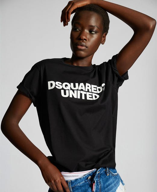 DSQUARED2 - Dsquared2 United T-Shirt Black