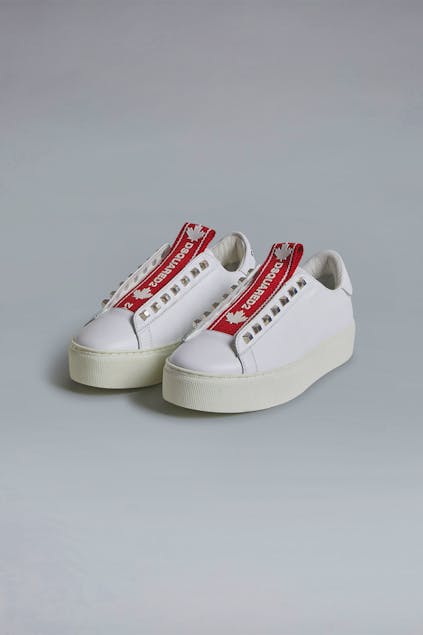DSQUARED2 - Lase-Up Low Top Sneakers