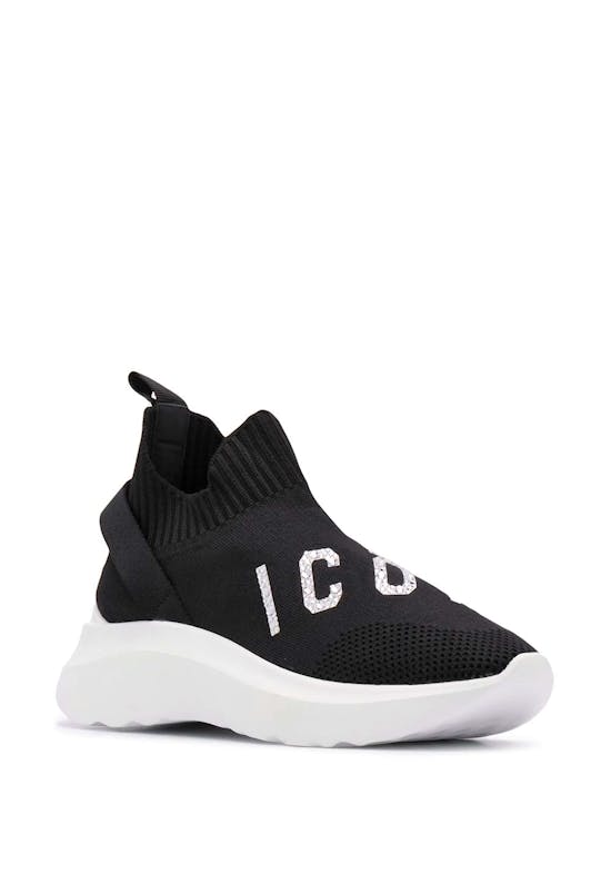 Icon Crystal-Embellished Sneakers
