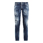 Turn-up Distressed Jeans