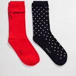 2-pack of socks with a gift box