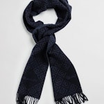 Iconic G Print wool scarf