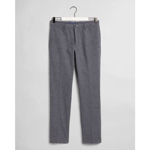 GANT - Slim fit trousers with herringbone pattern