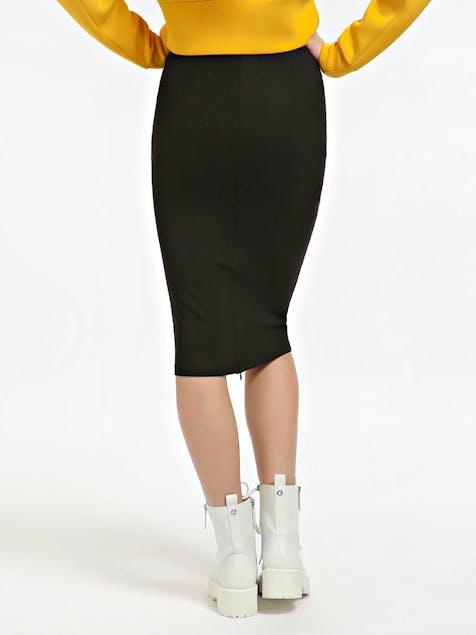 GUESS - Slim Fit Ponte Knit Skirt