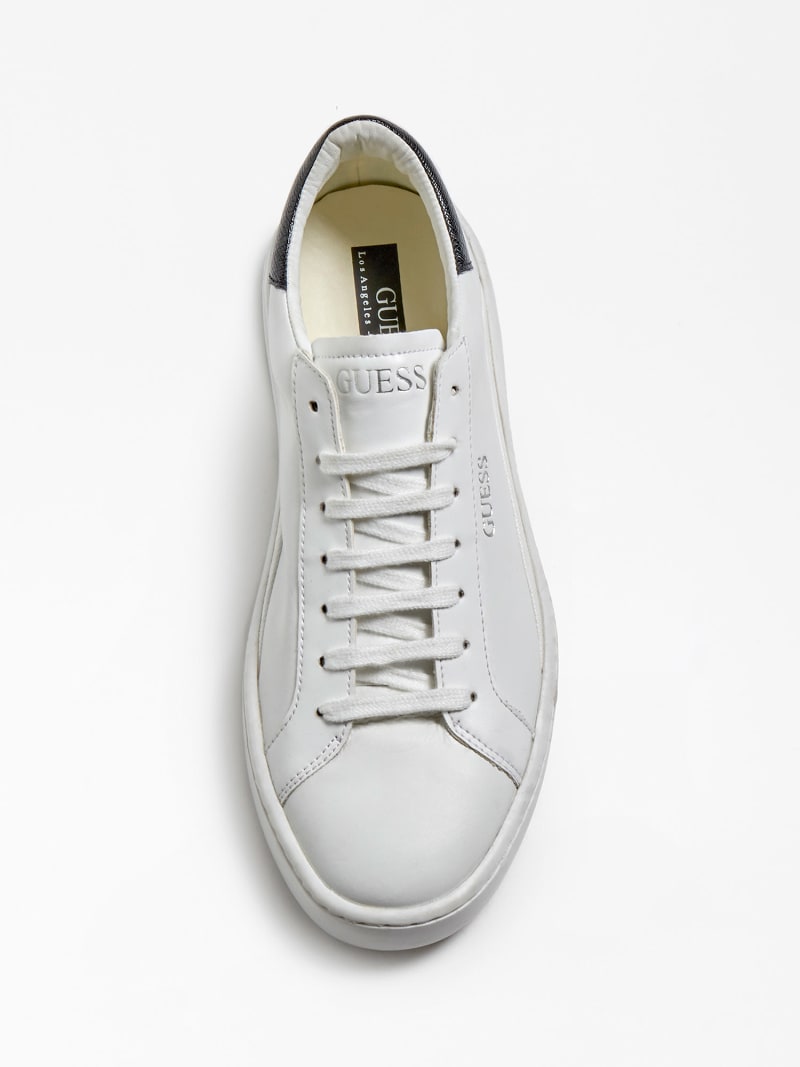 Verona Genuine Leather Sneakers-FM8VERLEA12 Guess