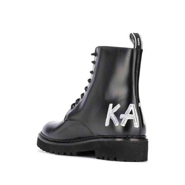 KARL LAGERFELD - Karl Lagerfeld Brush Logo Boot
