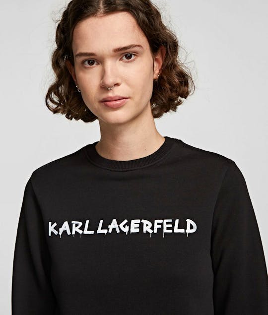 KARL LAGERFELD - Graffiti Logo Sweatshirt